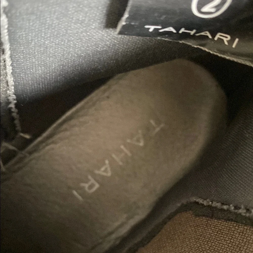 Tahari Girls Metallic Ankle Boots Side Zip Fashion Boots Size 2